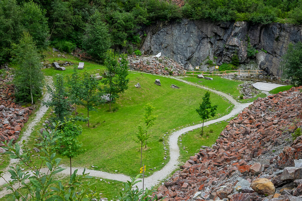 Outdoor Wave in der Wilde-Wasser-Arena im Stubaital